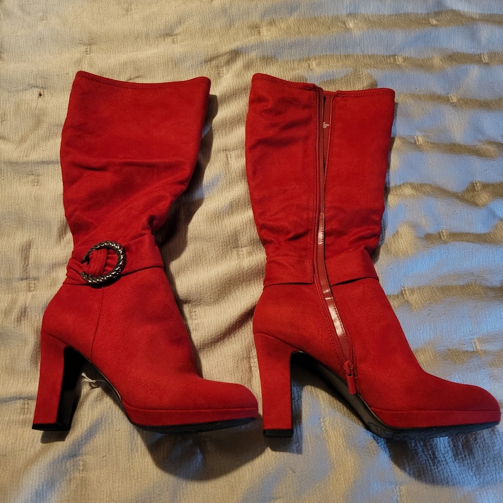 Red boots